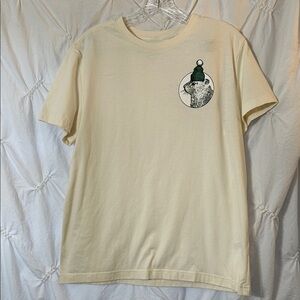 Men's Cream Graphic Tee